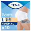 Підгузки-труси для дорослих TENA (Тена) Pants Normal Large (Нормал ладж) розмір 3 10 шт