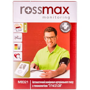 Измеритель (тонометр) артериального давления Rossmax (Россмакс) модель MB 321
