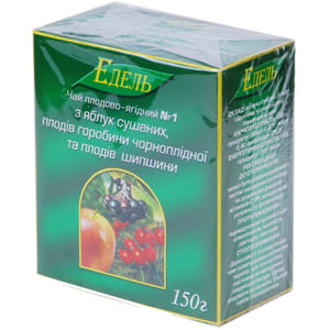 Чай Эдель плодово-ягодный №1 (яблоко, шиповник, рябина) 150 г
