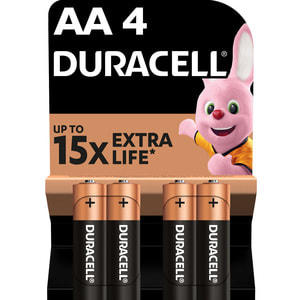 Батарейки DURACELL (Дюрасель) Basic (Базік) AA алкалінові 1,5V LR6 4 шт