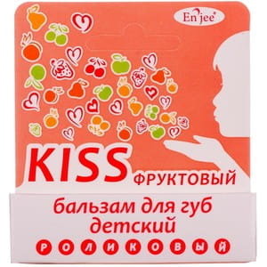 Бальзам для губ дитячий ENJEE KISS (Енжі) Фруктовий поцілунок 6 мл