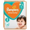 Подгузники для детей PAMPERS Sleep & Play (Памперс Слип энд Плей) Junior (Юниор) 5 от 11 до 18 кг 42 шт