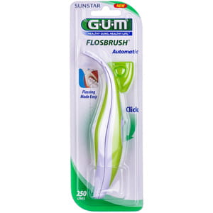 Зубная нитка GUM (Гам) Flosblush Automatic автоматическая 250 использований