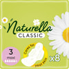 Прокладки гигиенические женские NATURELLA (Натурелла) Classic Maxi (Классик макси) с крылышками 8 шт