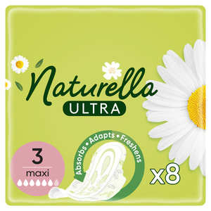 Прокладки гигиенические женские NATURELLA (Натурелла) Ultra Maxi Single (Ультра макси) 8 шт