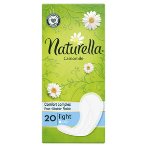 Прокладки ежедневные женские NATURELLA (Натурелла) Normal Camomile (Нормал) с ароматом ромашки 20 шт