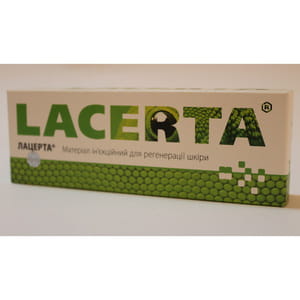 Материал инъекционный Lacerta (Лацерта) для регенерации кожи 1,5 % шприц 1 мл стерильно 1 шт