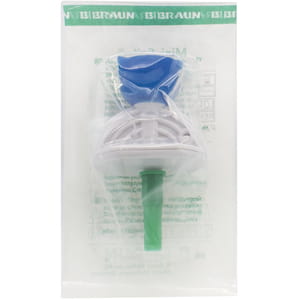 Mini-Spike Filter (мініспайка) аспіраційна канюля для багаторазового взяття медикаментів з партикулярним фільтром 5 мкм синя