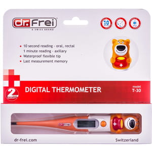 Термометр медичний електронний Dr.Frei (Доктор фрай) модель Т-30 з гнучким наконечником