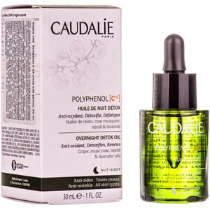 Масло для лица CAUDALIE ( Кадали ) Polyphenol C 15 ( Полифенол С 15 ) ночное детокс 30мл