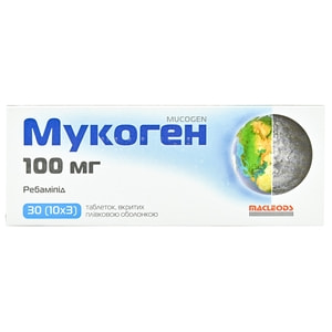 Мукоген табл. п/о 100 мг №30