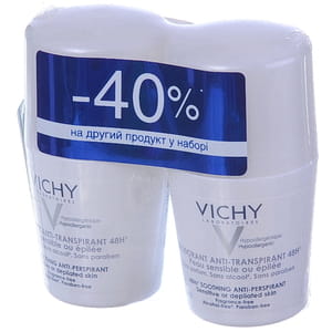 Промо набор VICHY (Виши) Део Дезодорант для чувствительной кожи 2 шт
