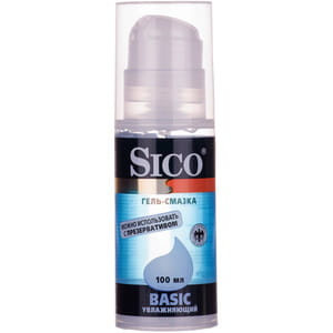 Интимная гель-смазка SICO (Сико) Basic (Базик) увлажняющая 100мл