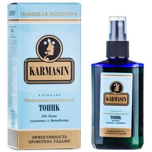 Тоник для волос KARMASIN (Кармазин) витаминизированный для волос склонних к выпадению 100мл