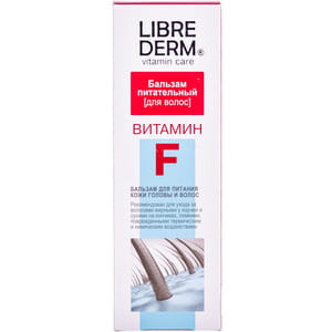 Бальзам для кожи головы и волос LIBREDERM (Либридерм) Витамин F питательный 200 мл