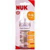 Бутылочка для кормления NUK (Нук) First Choice Plus стекляная 120 мл с силиконовой соской размер 1