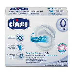 Накладки CHICCO (Чико) для груди абсорбирующие лактационные 30 шт