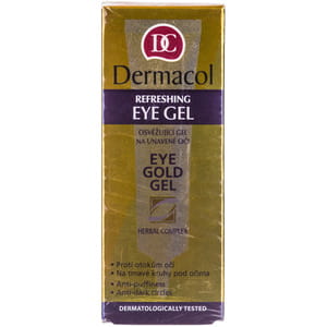 Гель для век DERMACOL Eye Gold Gel (Дермакол Ай Голд Гель) на травах без парфюмерных добавок 15 мл