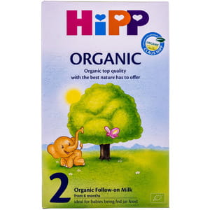 Смесь молочная детская Хипп Organic 2 (Органик) артикул 2058 с 6 месяцев 300 г