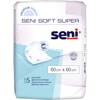 Пеленки гигиенические впитывающие SENI Soft Super (Сени Софт Супер) размер 60см х 60см 5 шт