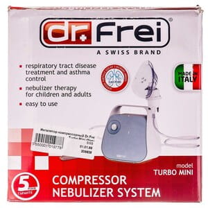 Інгалятор компресорний Dr.Frei (Доктор фрай) Turbo Mini (Турбо Міні)