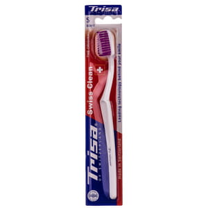 Зубная щетка TRISA (Триса) Swiss Clean (Свис клин) с мягкой щетиной 1 шт