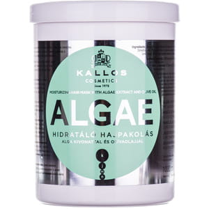 Маска KALLOS (Каллос) для волос с экстрактом водорослей и оливкового масла 1000мл