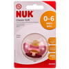 Пустушка латексна NUK (Нук) Classic Soft (Классік Софт) ортодонтична розмір 1 з 0 до 6 місяців 1 шт
