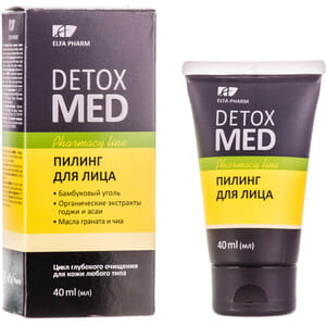 Пилинг для лица ELFA PHARM (Эльфа Фарм) Detox Med (Детокс мед) 40 мл