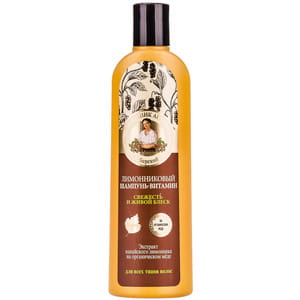 Шампунь-витамин для волос Рецепты Бабушки Агафьи Лимонниковый Свежесть и живой блеск для всех типов волос 280 мл