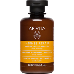 Шампунь для волос APIVITA (Апивита) питательный и восстанавливающий с оливкой и мёдом 250 мл