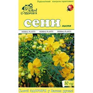 Фиточай Ключи Здоровья Листья сенны 50 г