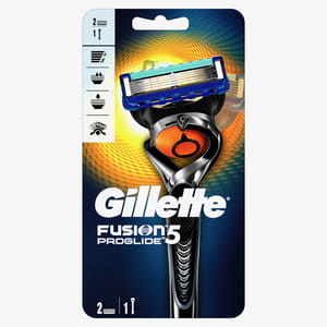 Бритва GILLETTE Fusion (Жиллет Фьюжин) ProGlide Flexball (Проглайд) с двумя сменными кассетами