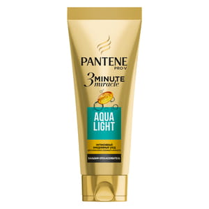 Бальзам-ополаскиватель для волос  PANTENE (Пантин) 3 Minute Miracle Aqua Light 200 мл