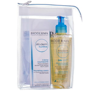 Набор BIODERMA (Биодерма) Атодерм для чувствительной кожи Масло для душа 200 мл + Атодерм Бальзам для лица питательный 40 мл