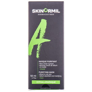 Маска для обличчя SKINORMIL (Скінорміл) Лінія А очищаюча для жирної проблемної шкіри 50 мл