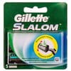 Картрідж для гоління GILLETTE (Жіллет) Slalom (Слалом) зволожуюча стрічка з екстрактом алое 5 шт