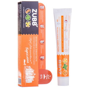 Зубная паста ZUBB (Зубб) биоактивная со вкусом корицы, мяты и ванили для всей семьи 90 г