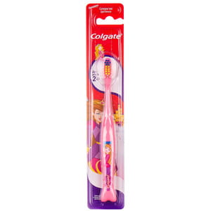 Зубная щетка детская Colgate (Колгейт) Smiles для детей от 2-х лет ультрамягкие щетинки