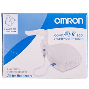 Ингалятор компрессорный Omron (Омрон) модель Comp Air Eco (Комп Эир Эко) (NE-C302-E) + маска для взрослых