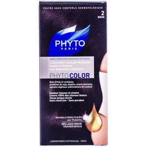 Крем-краска для волос PHYTO (Фито) Фитоколор тон 2 Брюнет