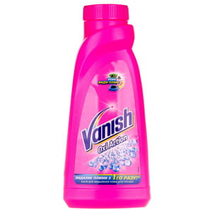 Средство жидкое для тканей VANISH (Ваниш) Oxi Action для удаления пятен 450 мл
