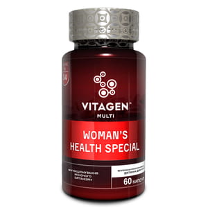 Диетическая добавка для женского здоровья VITAGEN (Витаджен) №34 WOMEN'S HEALTH SPECIAL капсулы флакон 60 шт