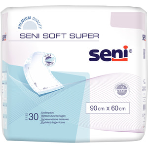 Пелюшки гігієнічні вбираючі SENI Soft Super (Сені Софт супер) розмір 90см х 60см 30 шт