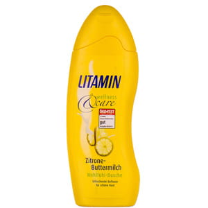Гель для душа LITAMIN (Литамин) Лимонное молочко 250 мл