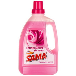 Кондиционер для белья SAMA (Сама) Нежность шелка 1,5 л