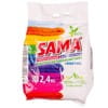 Порошок стиральный SAMA (САМА) автомат бесфосфатный Горная свежесть 2,4 кг