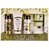 Набор для тела SELESTA Senses (Селеста сенсес) Olive senses (Олив сенсес): шампунь, гель для душа, крем, мыло с оливковым маслом, перчатка