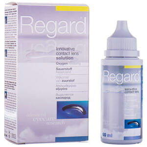 Розчин для контактних лінз REGARD (Регард) для дезинфекції та зберігання м'яких контактних лінз всіх типів флакон 60 мл