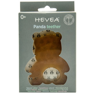 Прорізувач для зубів HEVEA (Хевея) Panda (Панда) з натурального каучуку для дітей з народження
